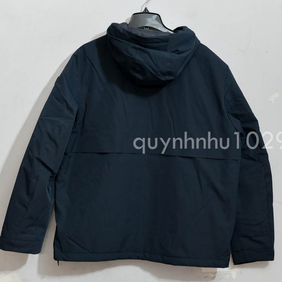 Tommy Hilfiger Men’s Performance Hooded Jacket in Navy - Picture 6 of 7